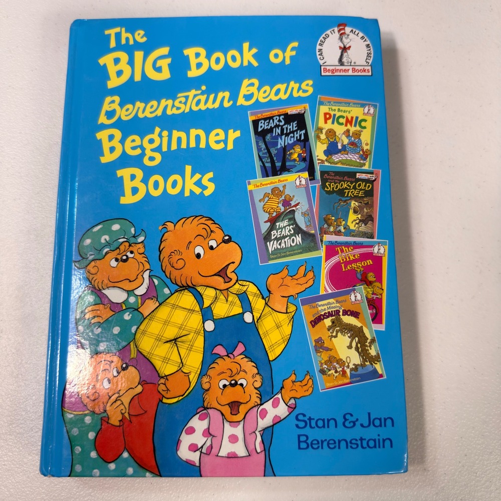 Berenstain Bears Big Book of Beginner Books Hardcover 6 Stories Anthology Kids